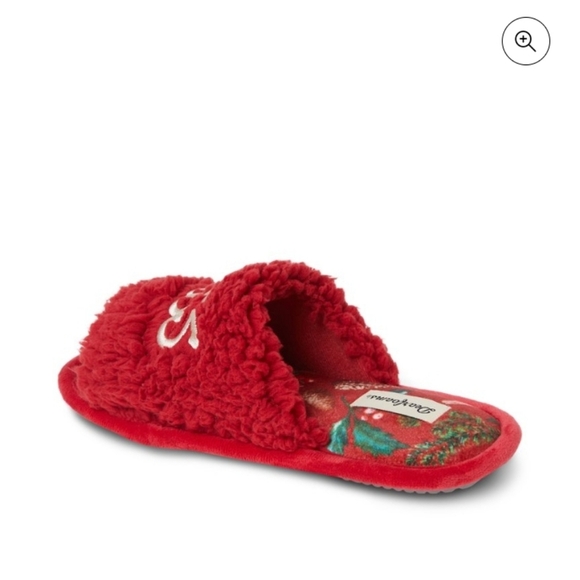 NWT Dayfoams Kiss Me Slippers Sz L 9/10 - Picture 4 of 4